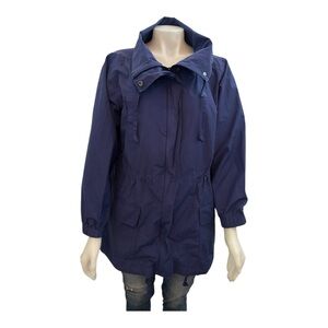 Eileen Fisher Rain Boat Anorak Spring Jacket  Nylon Blend Woman's Size Medium